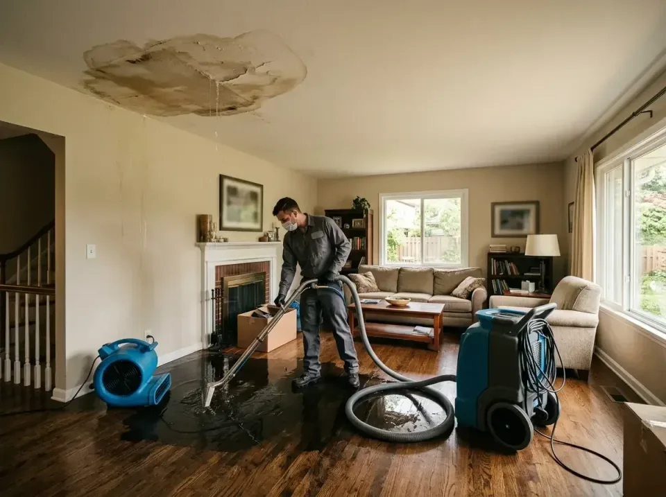 attic-pipe-burst-ceiling-drip-008 — frequently asked questions, Water Damage Restoration & Carpet Care in New Miami, OH